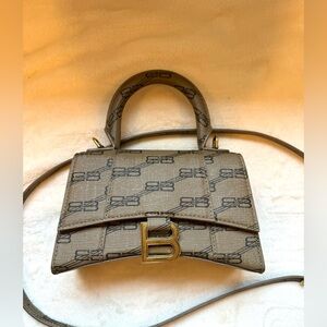 Balenciaga Small Hourglass Top Handle Bag